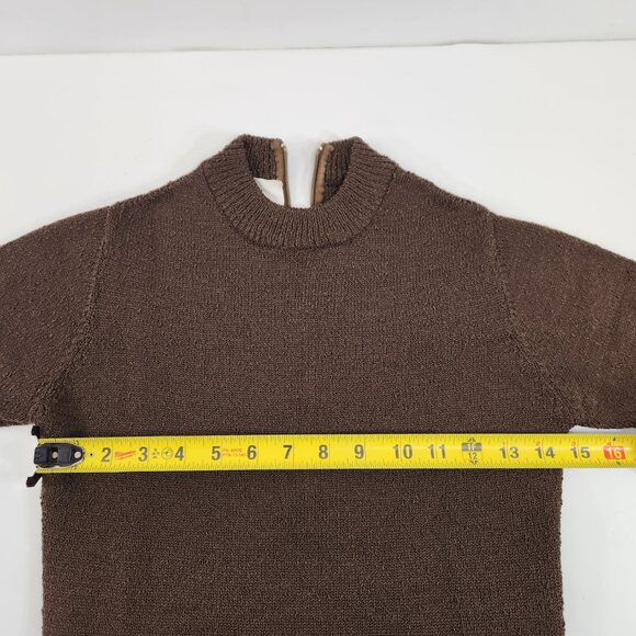 Vintage Taimaru Polyester Mod Dress XS Stretchy - Picture 8 of 11